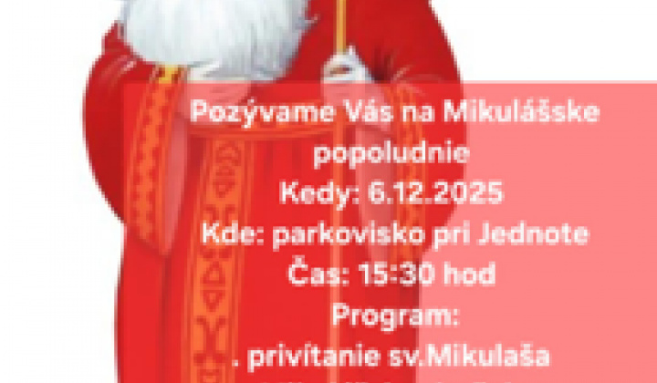 1. fotografia fotogalérie Aktuality / POZVÁNKA - foto