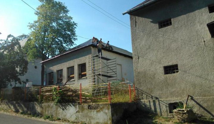 21. fotografia fotogalérie Rekonštrukčné práce budov v obci