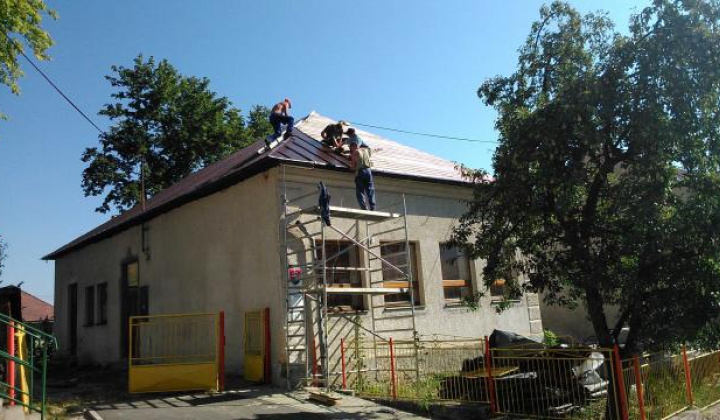 23. fotografia fotogalérie Rekonštrukčné práce budov v obci