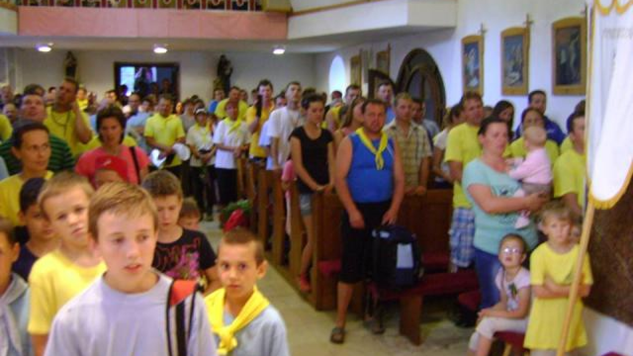 Fotografia fotogalérie Púť Brezovička - Levoča 5.-6.7.2014