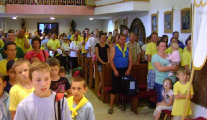 1. fotografia fotogalérie Púť Brezovička - Levoča 5.-6.7.2014